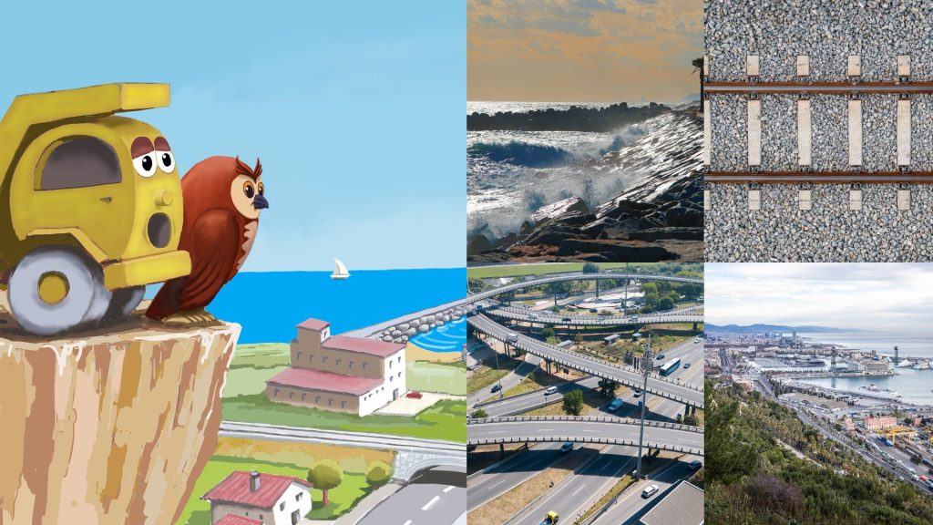 mussol poliol i dúmper enric importància dels àrids en infraestructures